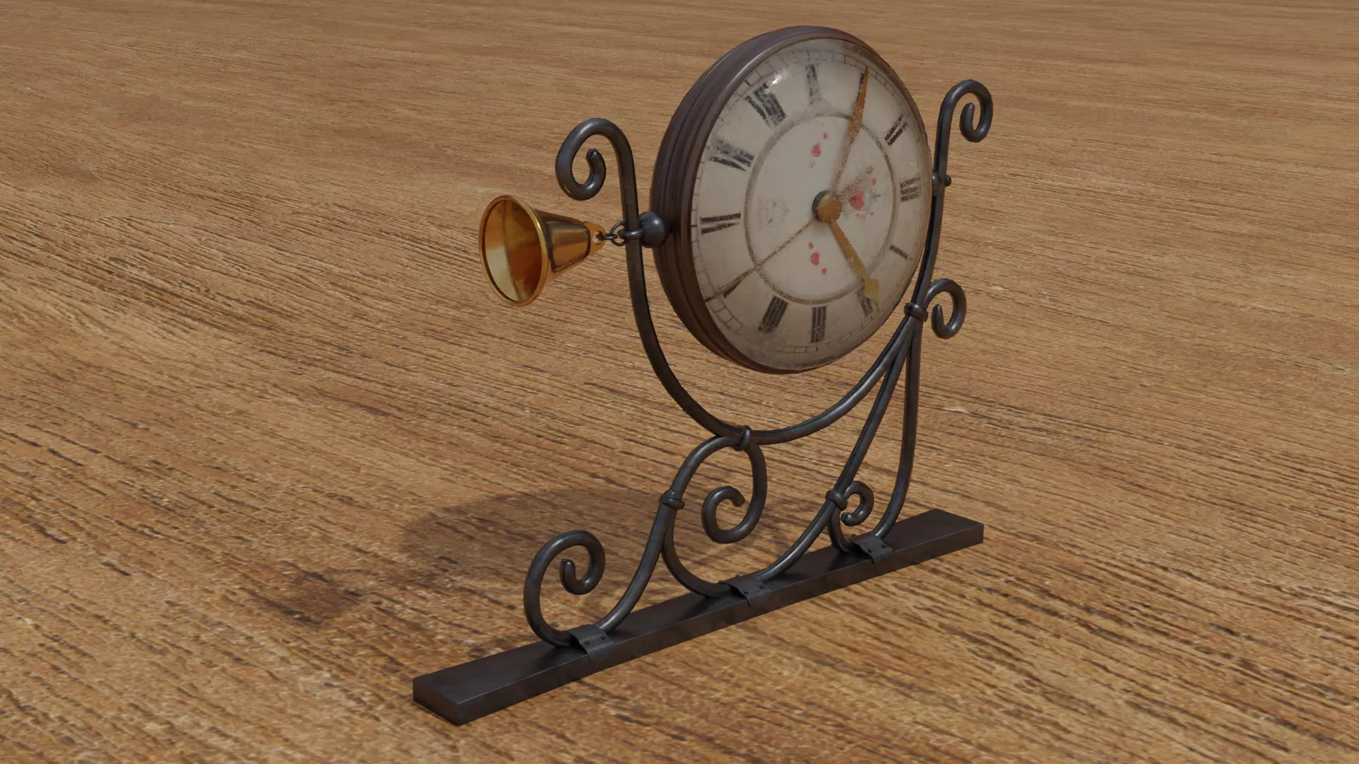 wall clock 3D model_0