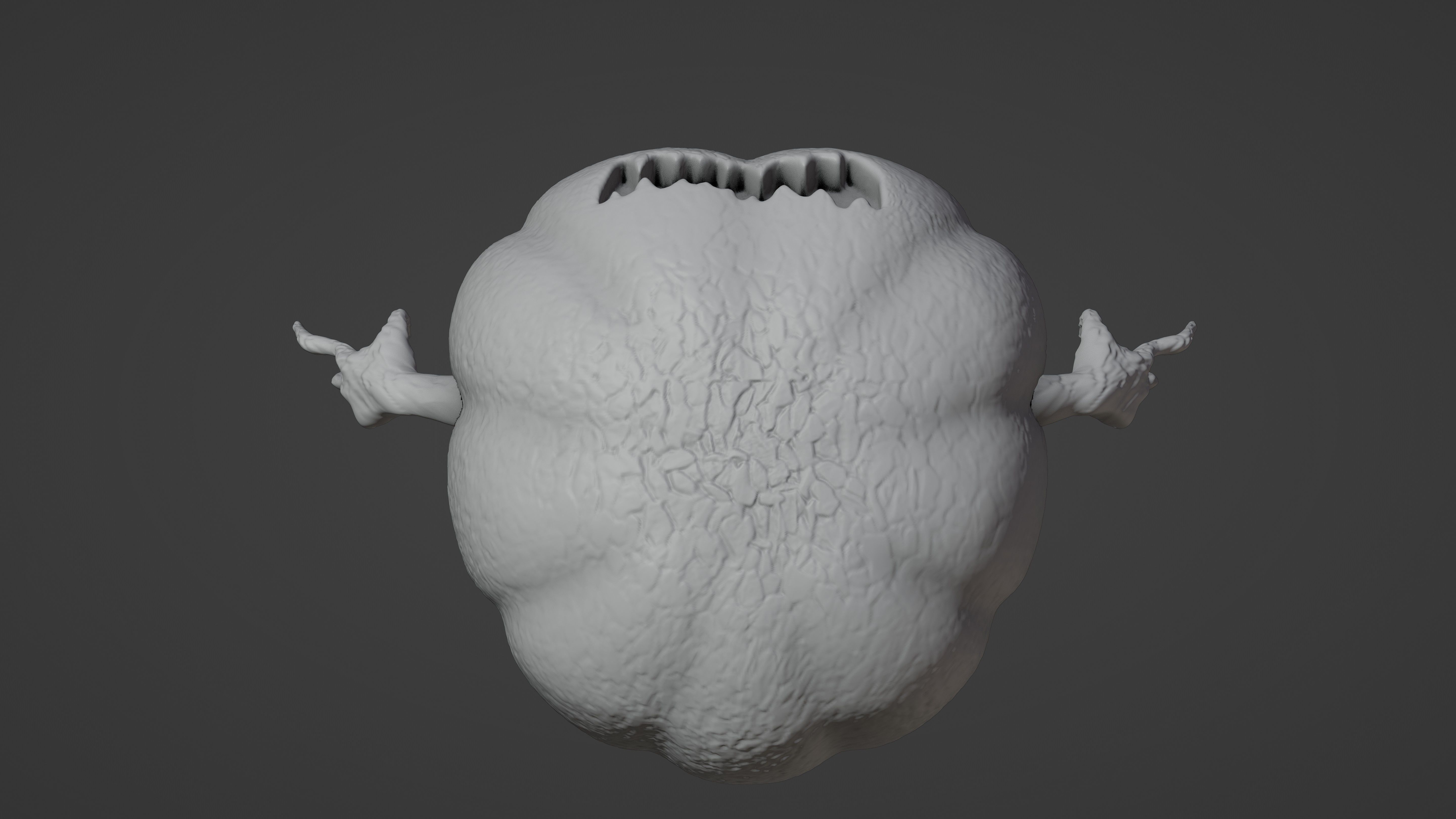 Halloween Pumpkin Planter 3D print model_5