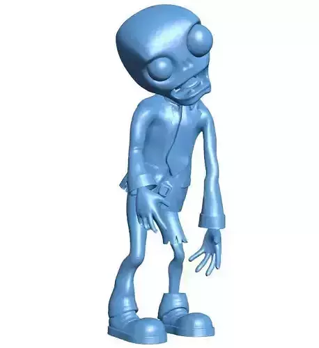 Plants vs Zombies Low-poly 3D model