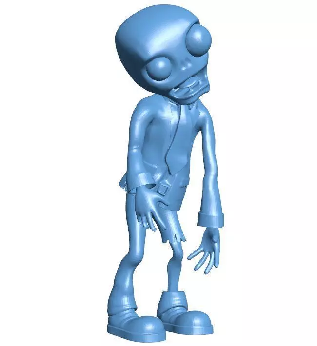 Plants vs Zombies Low-poly 3D model_0