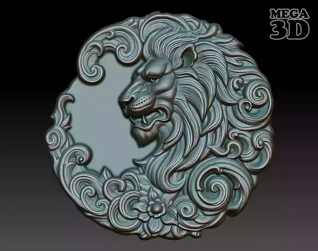 Lion Basrelief 240531