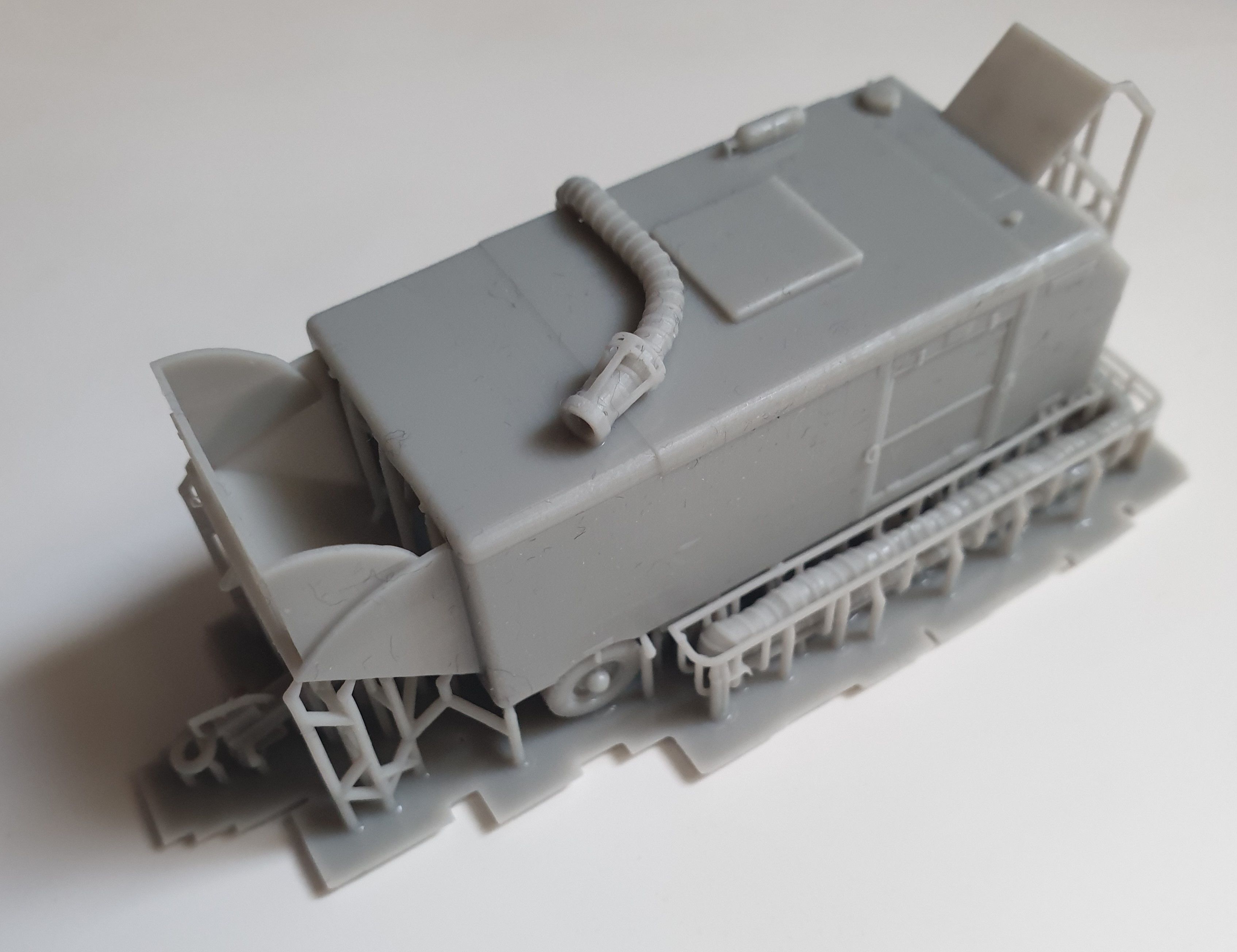 RAF STAD 250 Aircraft Air Starter Trolley 3D print model_11