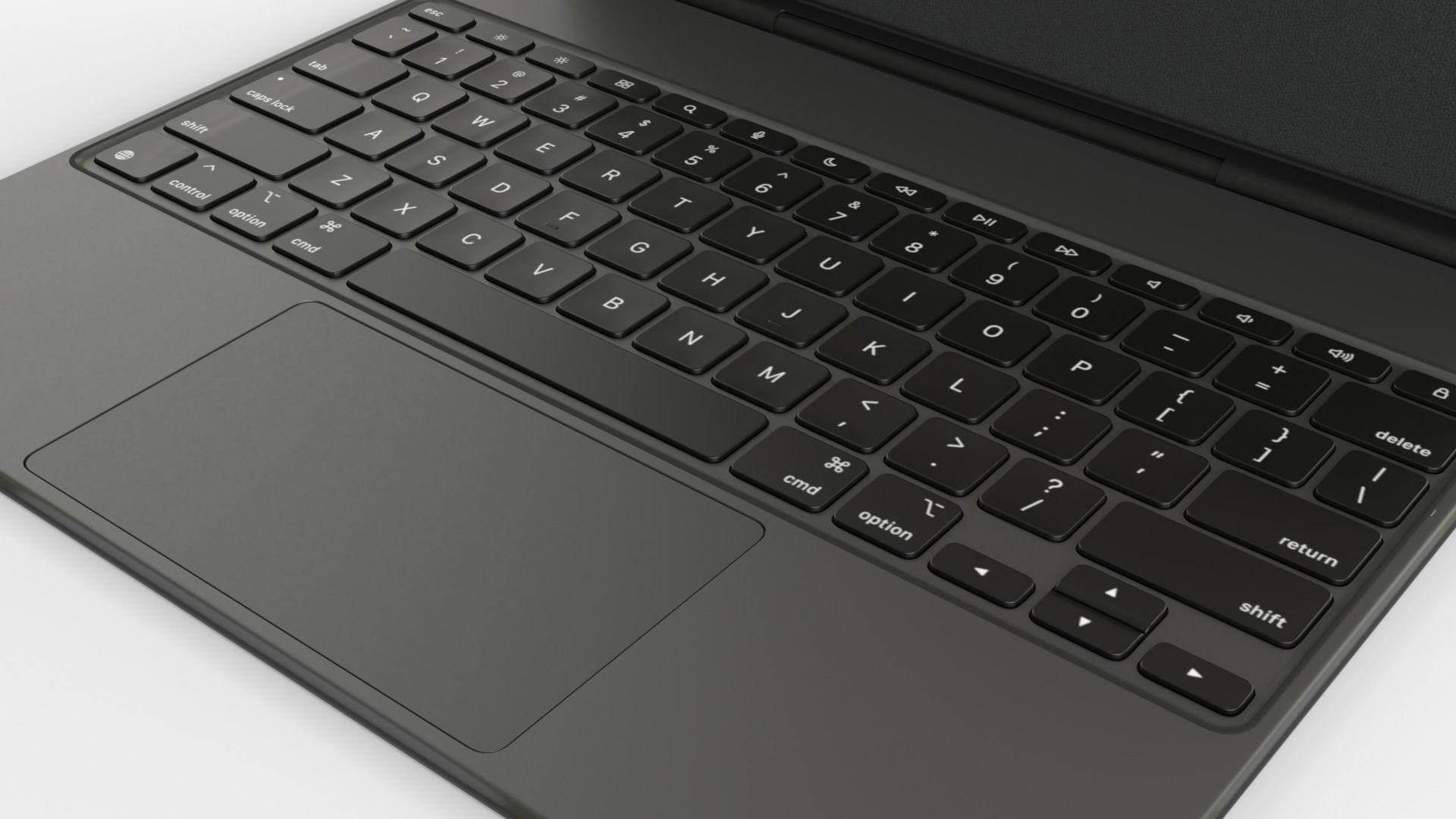 The New Apple ipad pro magic keyboard and  pencil  3D model_8