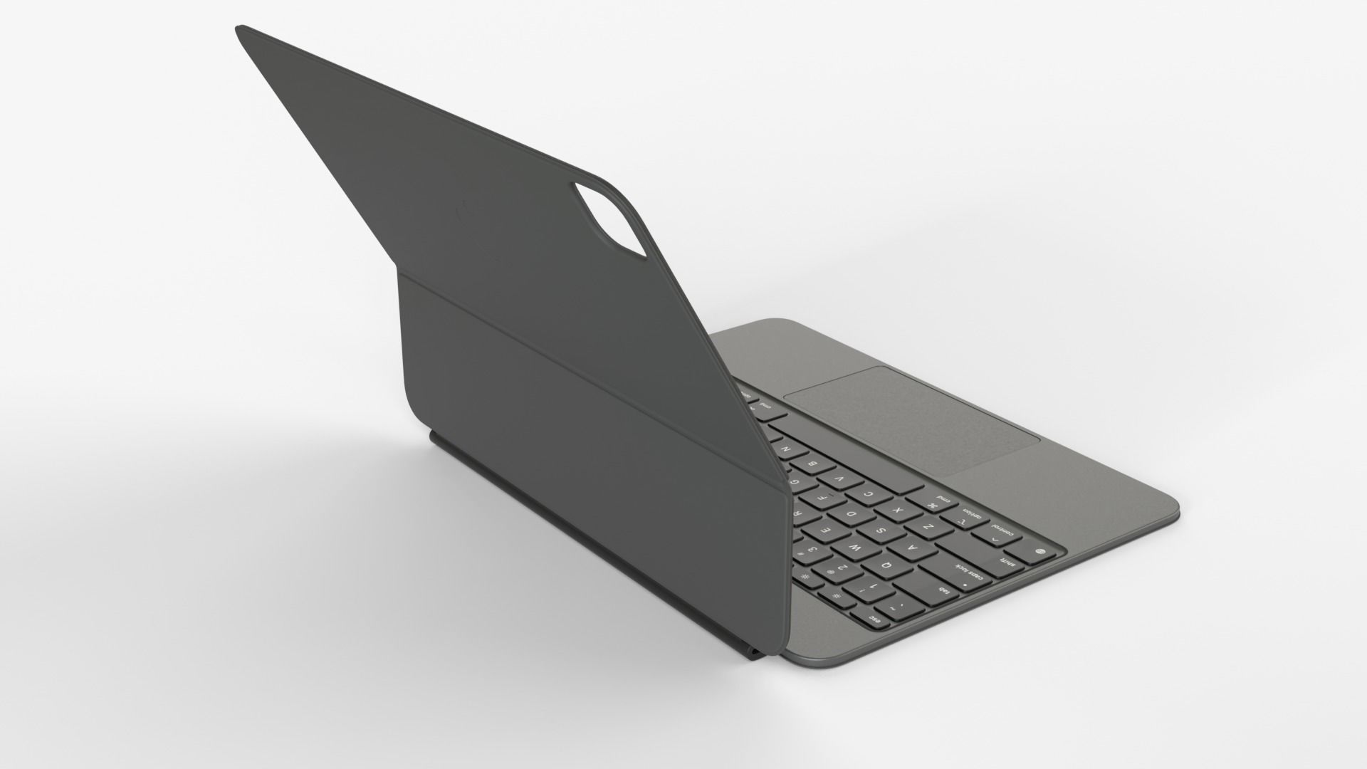 The New Apple ipad pro magic keyboard and  pencil  3D model_7