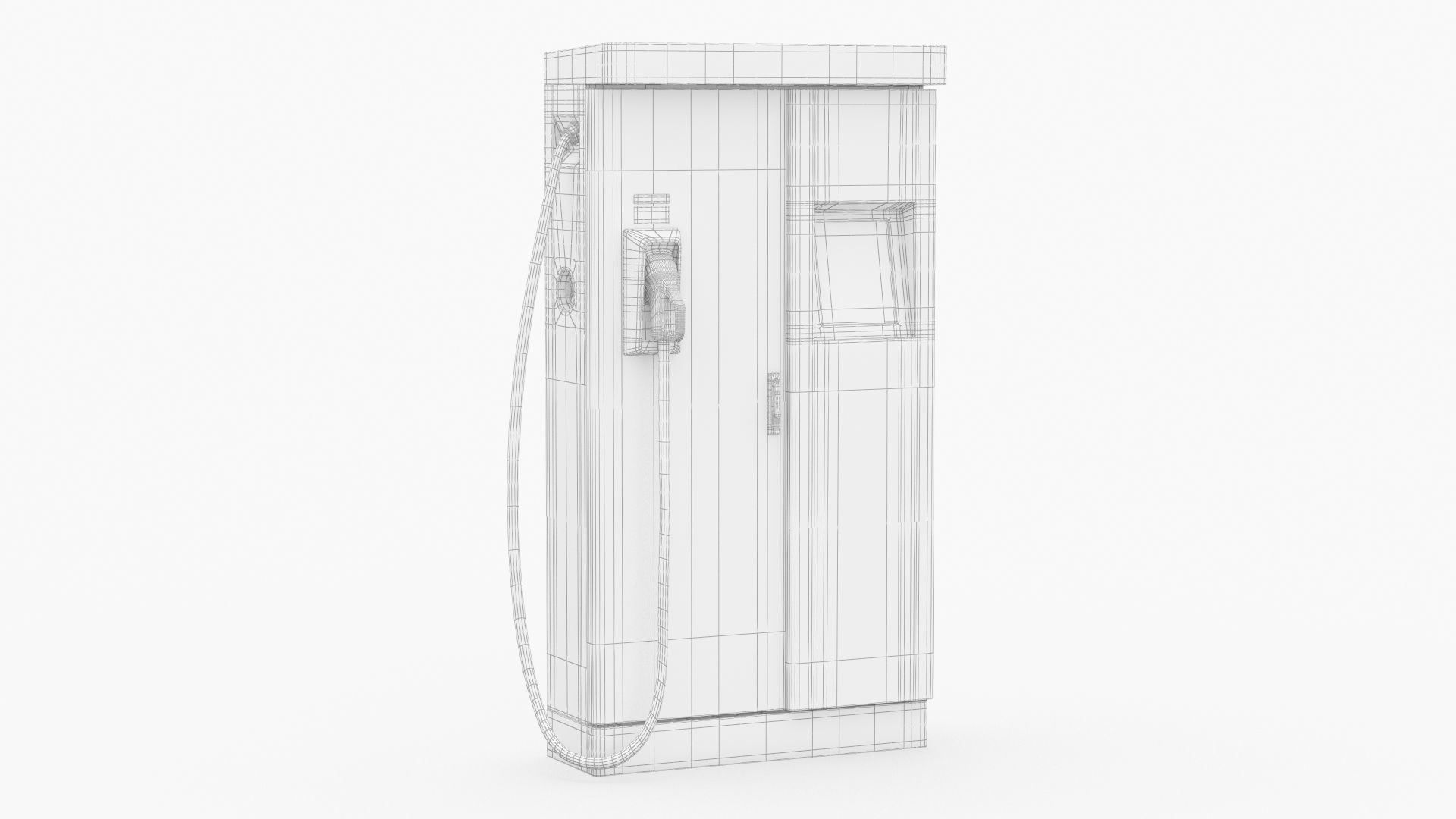 Circutor Raption 100 Outdoor EV Recharge Station 3D model_2