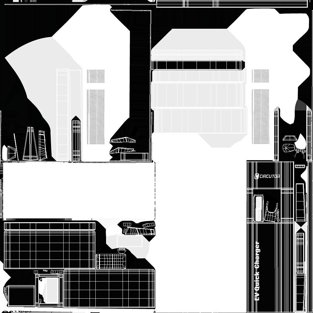 Circutor Raption 100 Outdoor EV Recharge Station 3D model_13