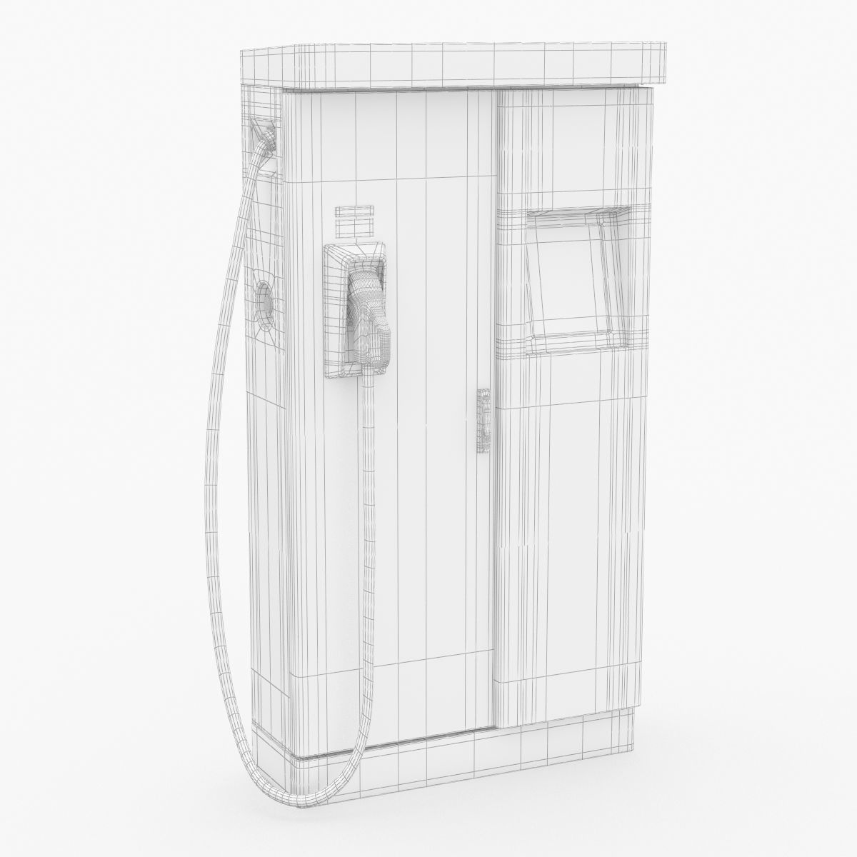 Circutor Raption 100 Outdoor EV Recharge Station 3D model_15