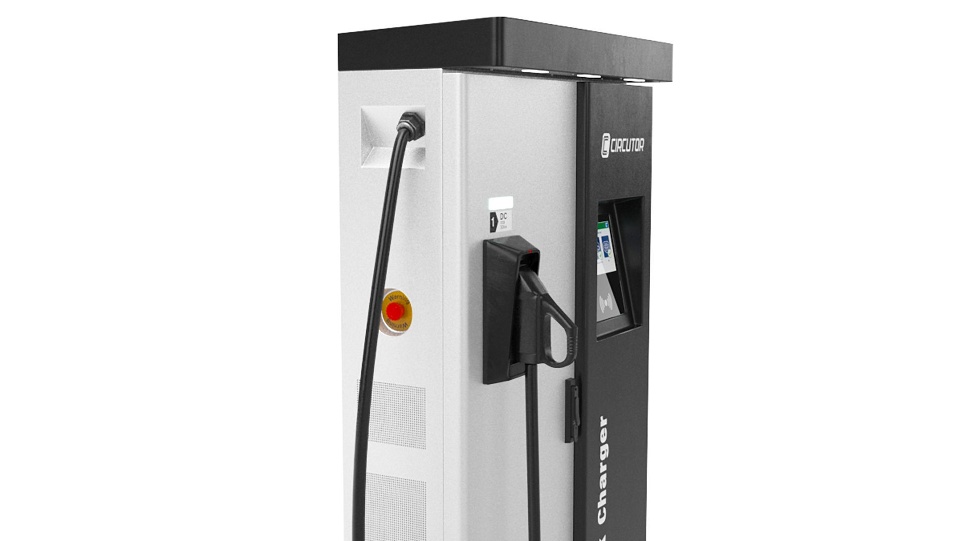 Circutor Raption 100 Outdoor EV Recharge Station 3D model_9