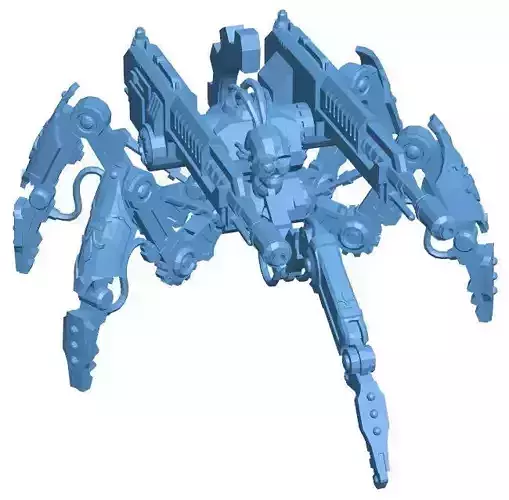 Spider robot 3D model