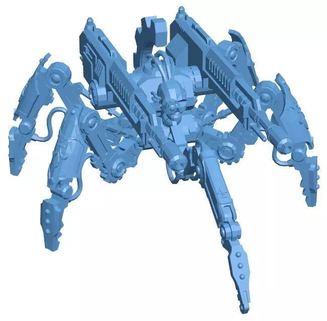 Spider robot 3D model_0