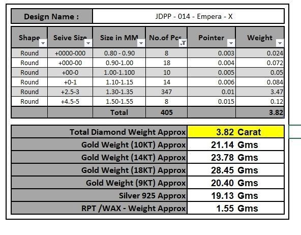 Custom Initial X Letter Diamond Pendant A to Z Alphabet Necklace 3D print model_18