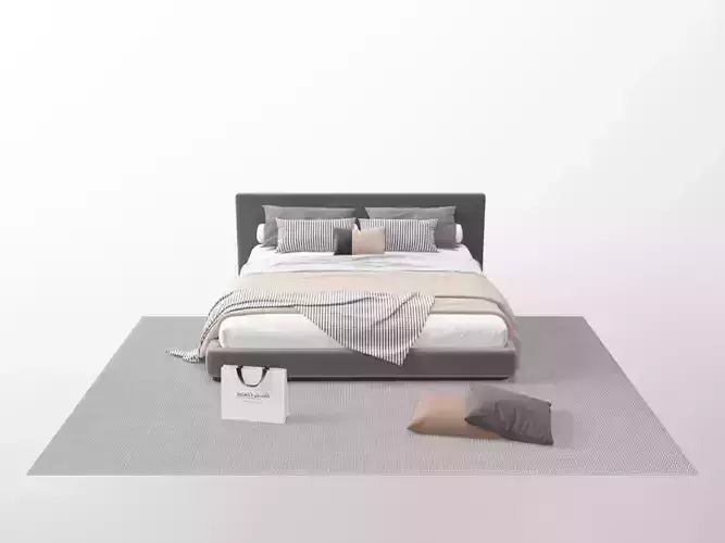 Modern style bed