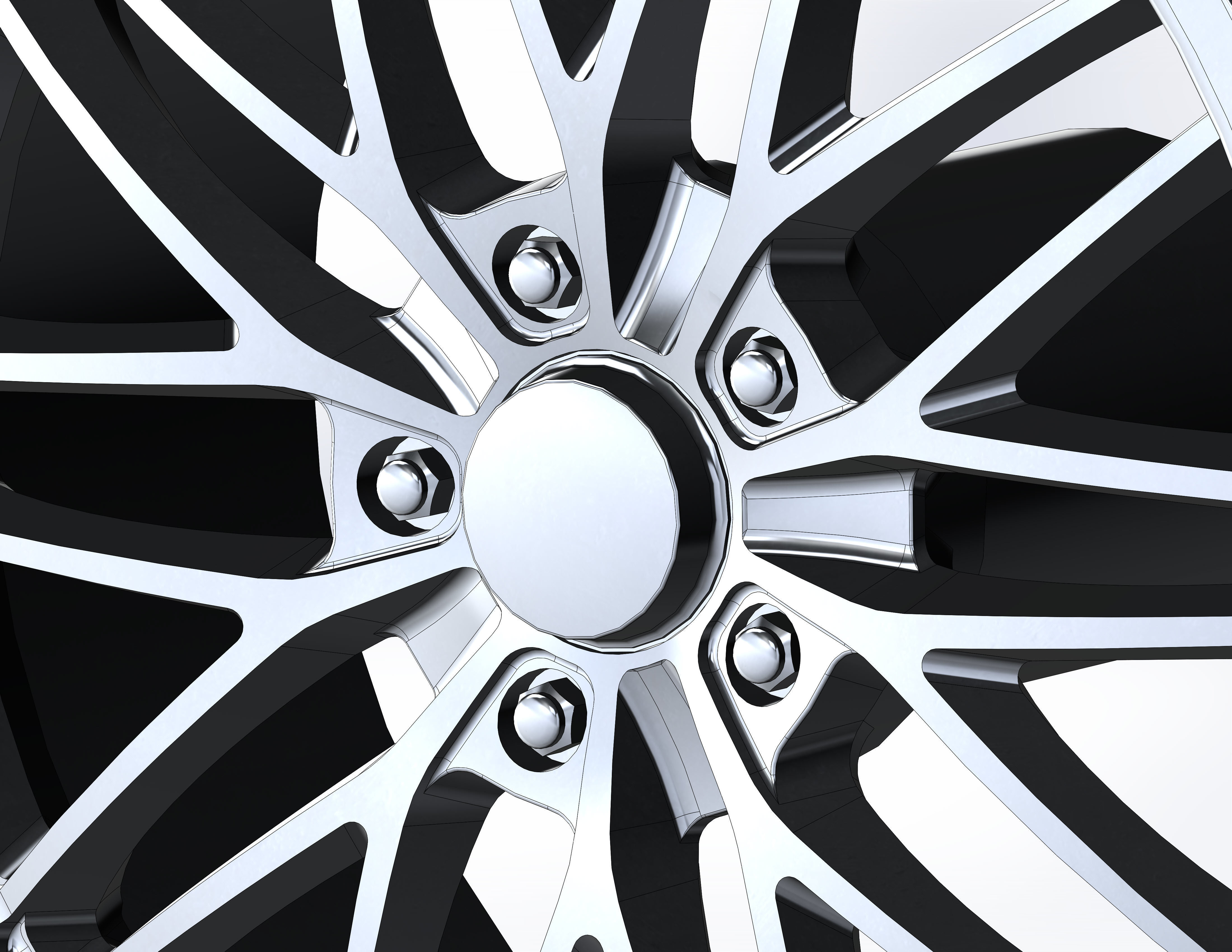 Custom wheels US Mags Santa Cruz for your scale model 3D print model_7