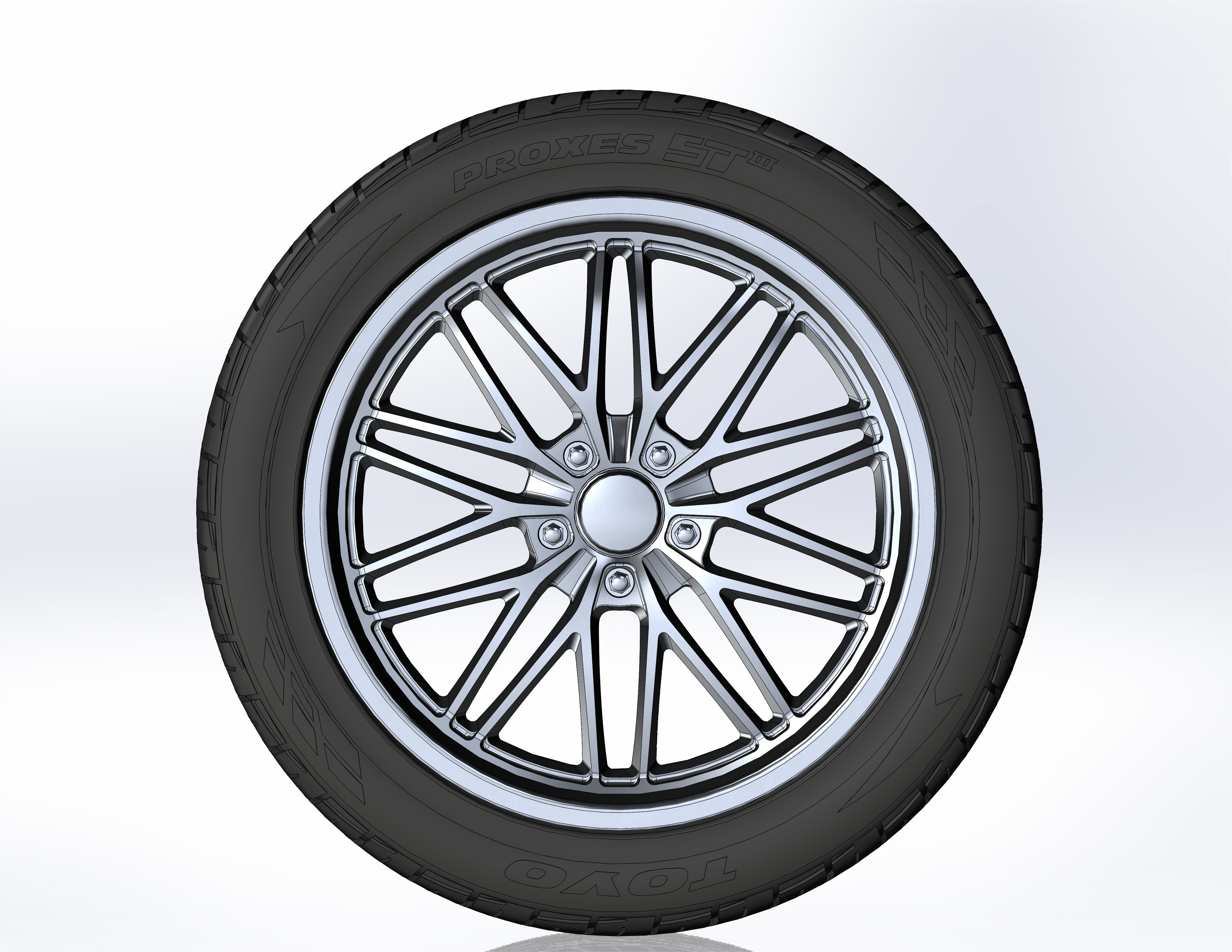 Custom wheels US Mags Santa Cruz for your scale model 3D print model_4