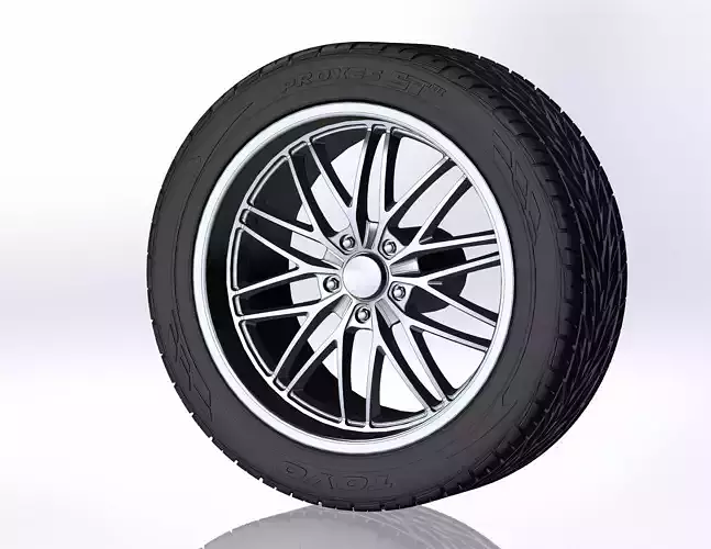 Custom wheels US Mags Santa Cruz for your scale model