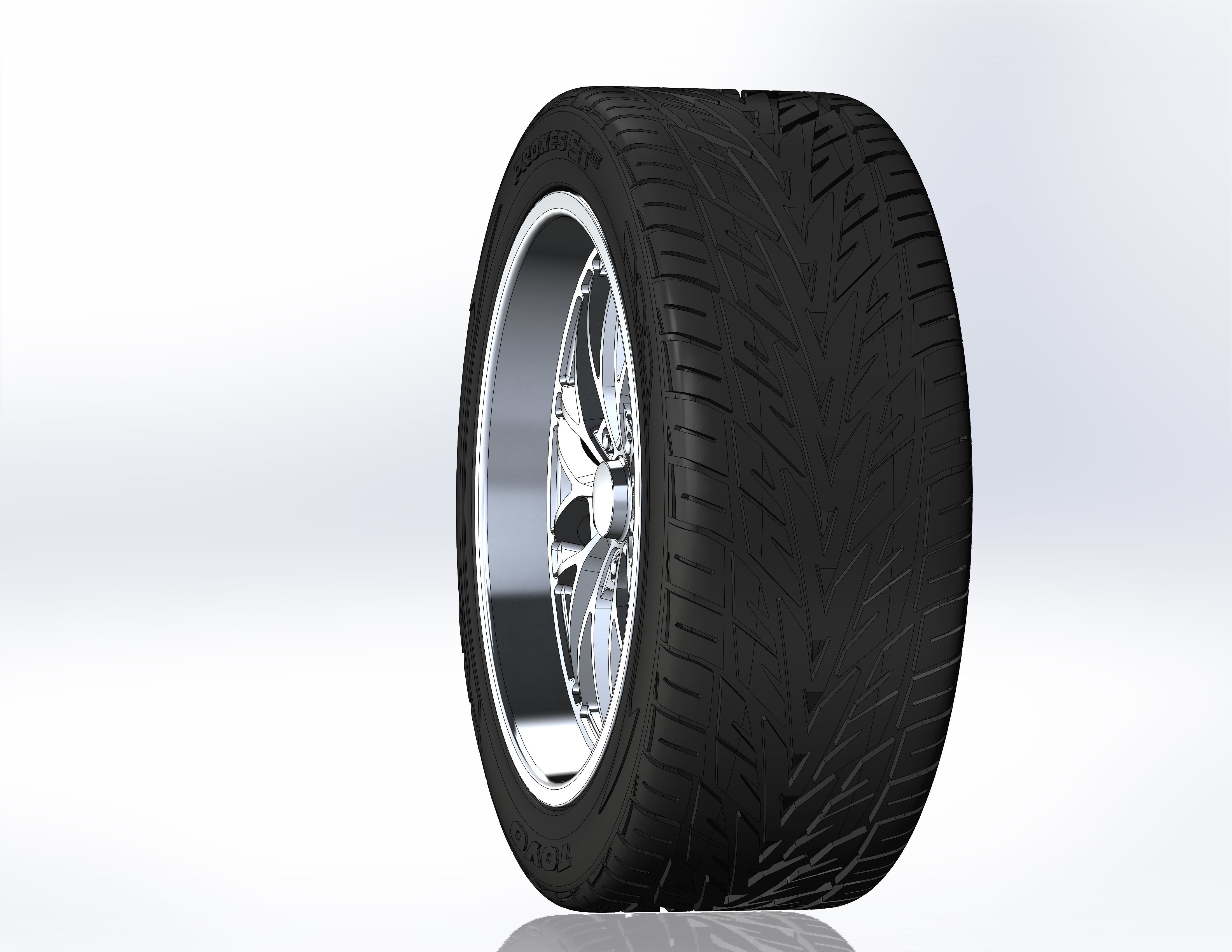 Custom wheels US Mags Santa Cruz for your scale model 3D print model_2