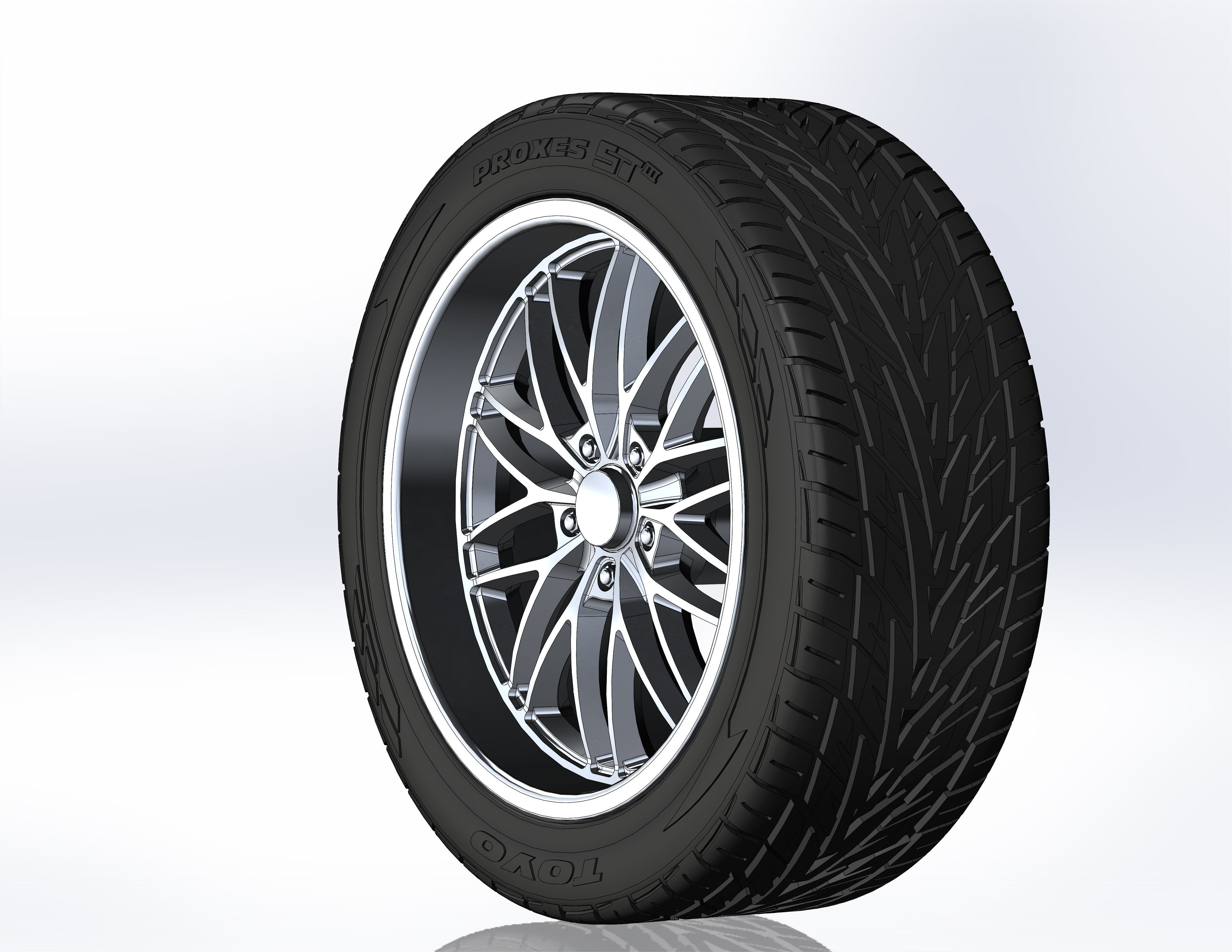 Custom wheels US Mags Santa Cruz for your scale model 3D print model_6
