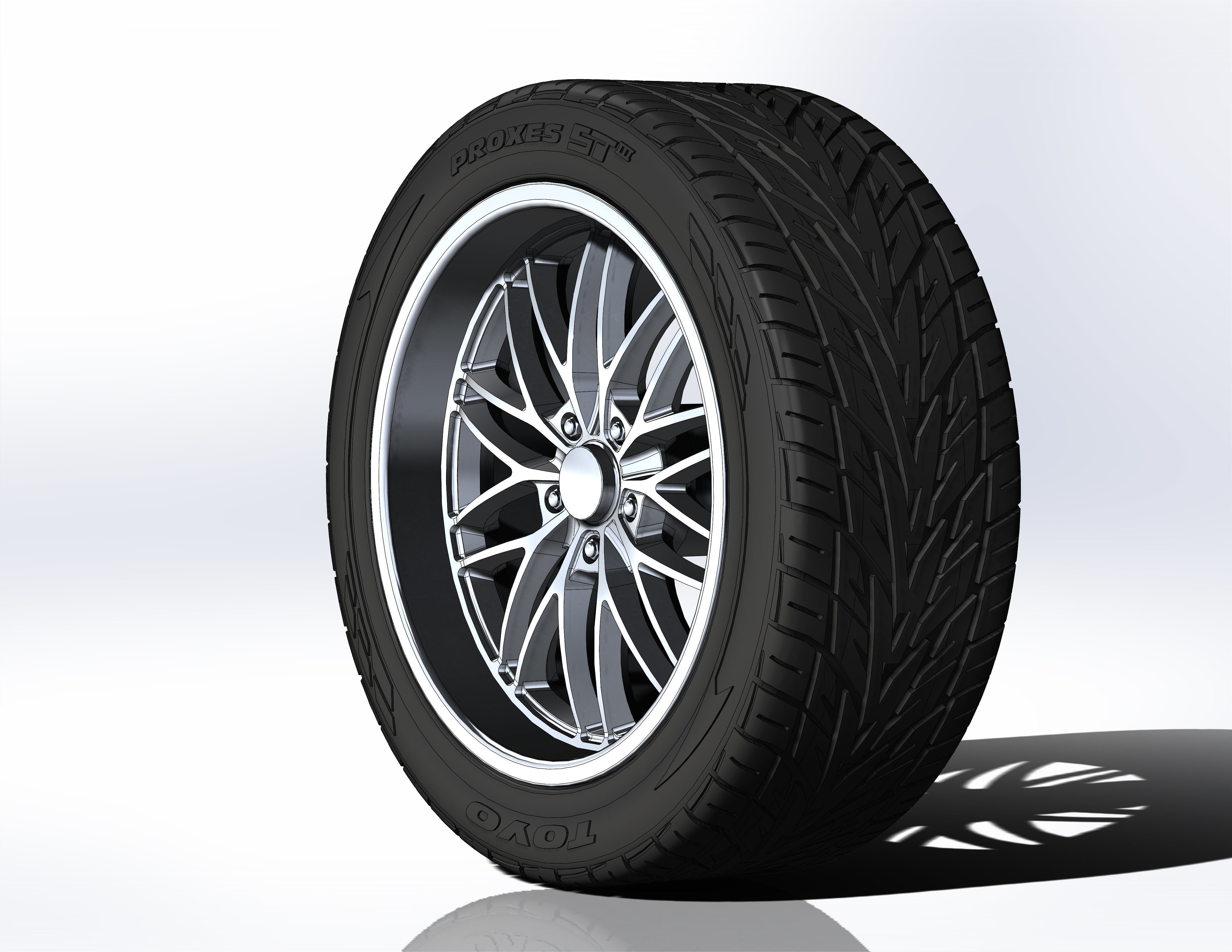 Custom wheels US Mags Santa Cruz for your scale model 3D print model_1