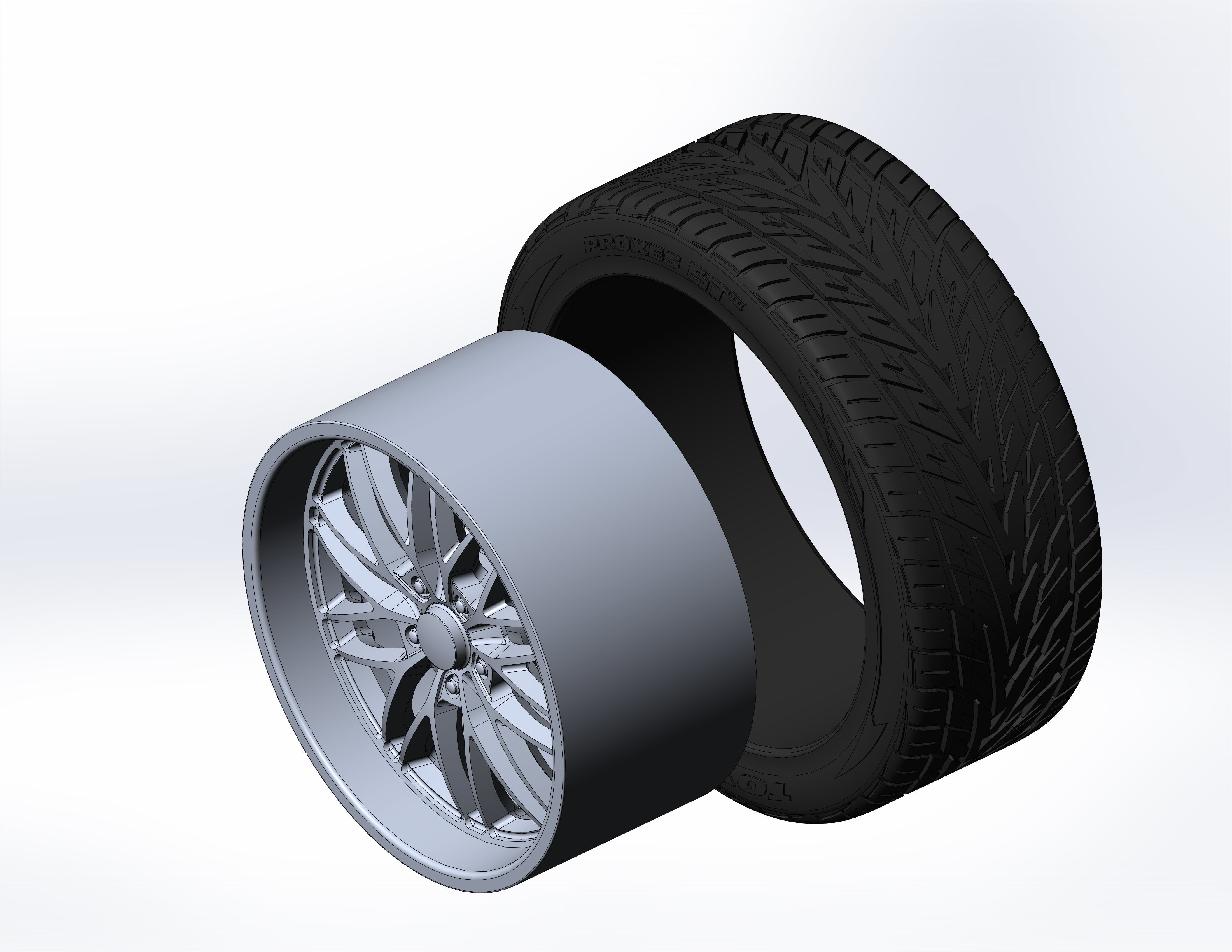 Custom wheels US Mags Santa Cruz for your scale model 3D print model_10