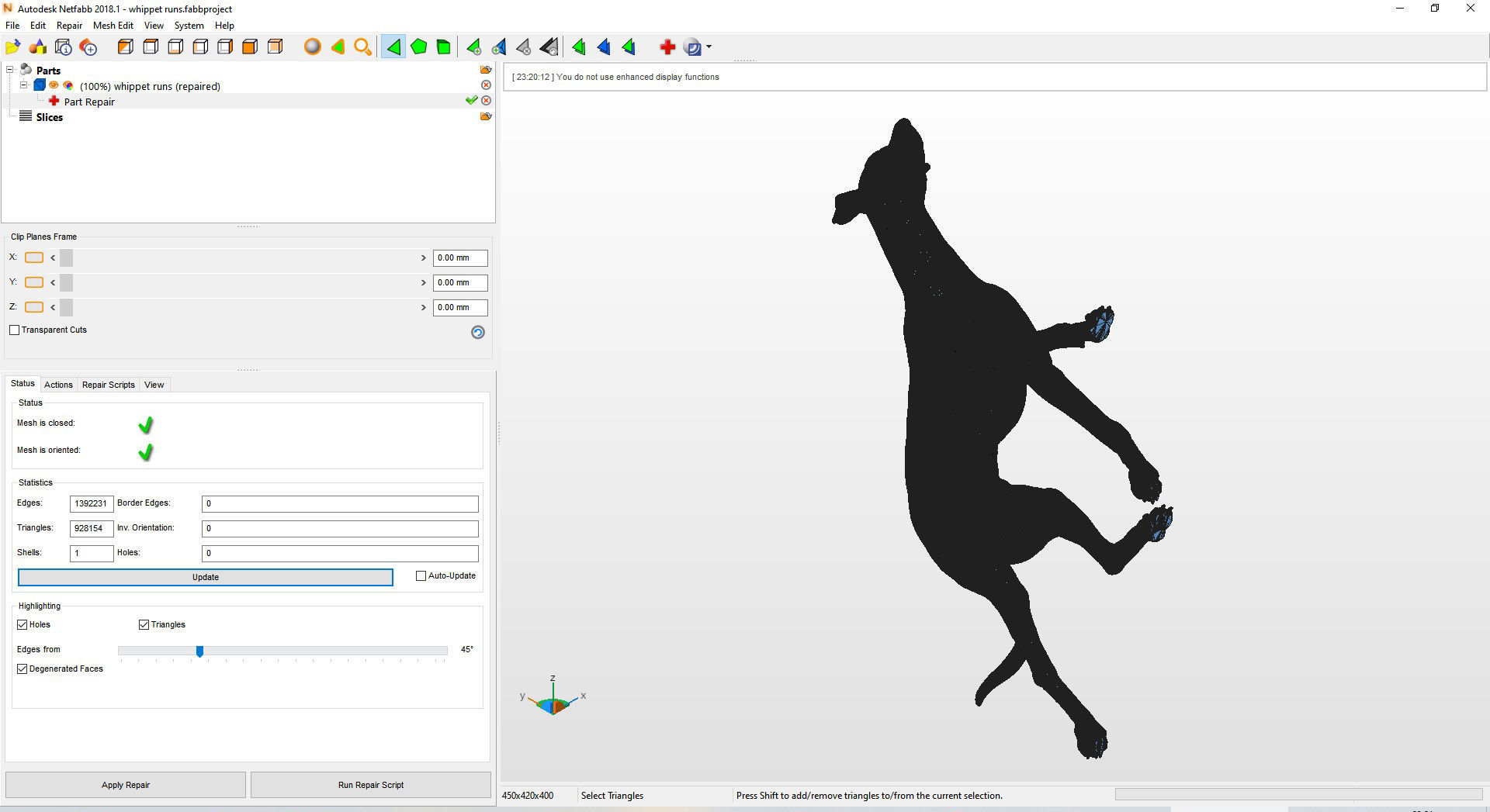 Whippet runs 3D print model_14