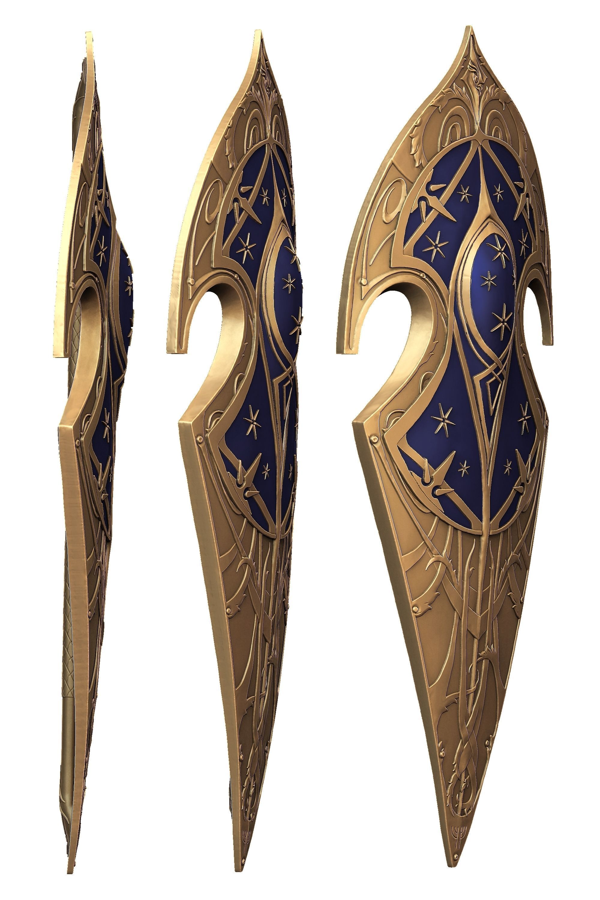 Gil Galads Shield 3D print model_5
