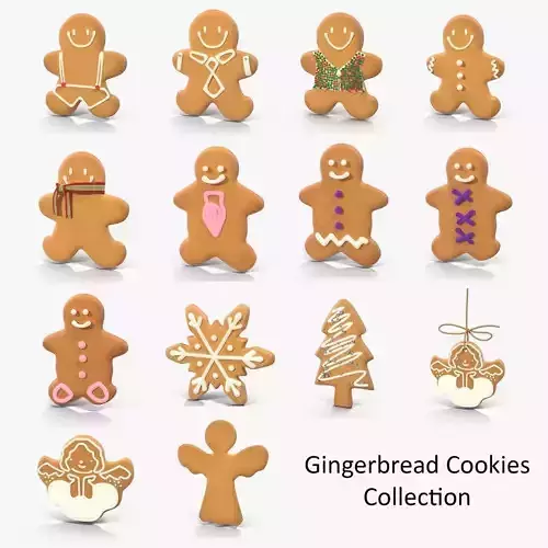 Gingerbread Cookies Collection 