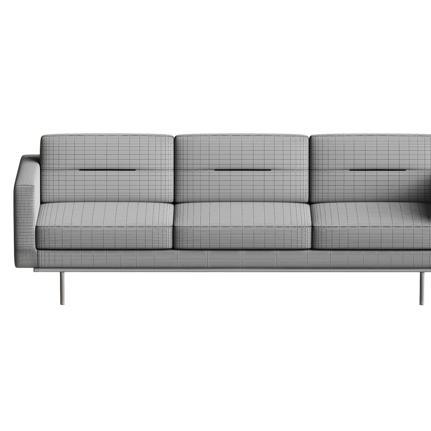 sofa 3 seater 3D model_3