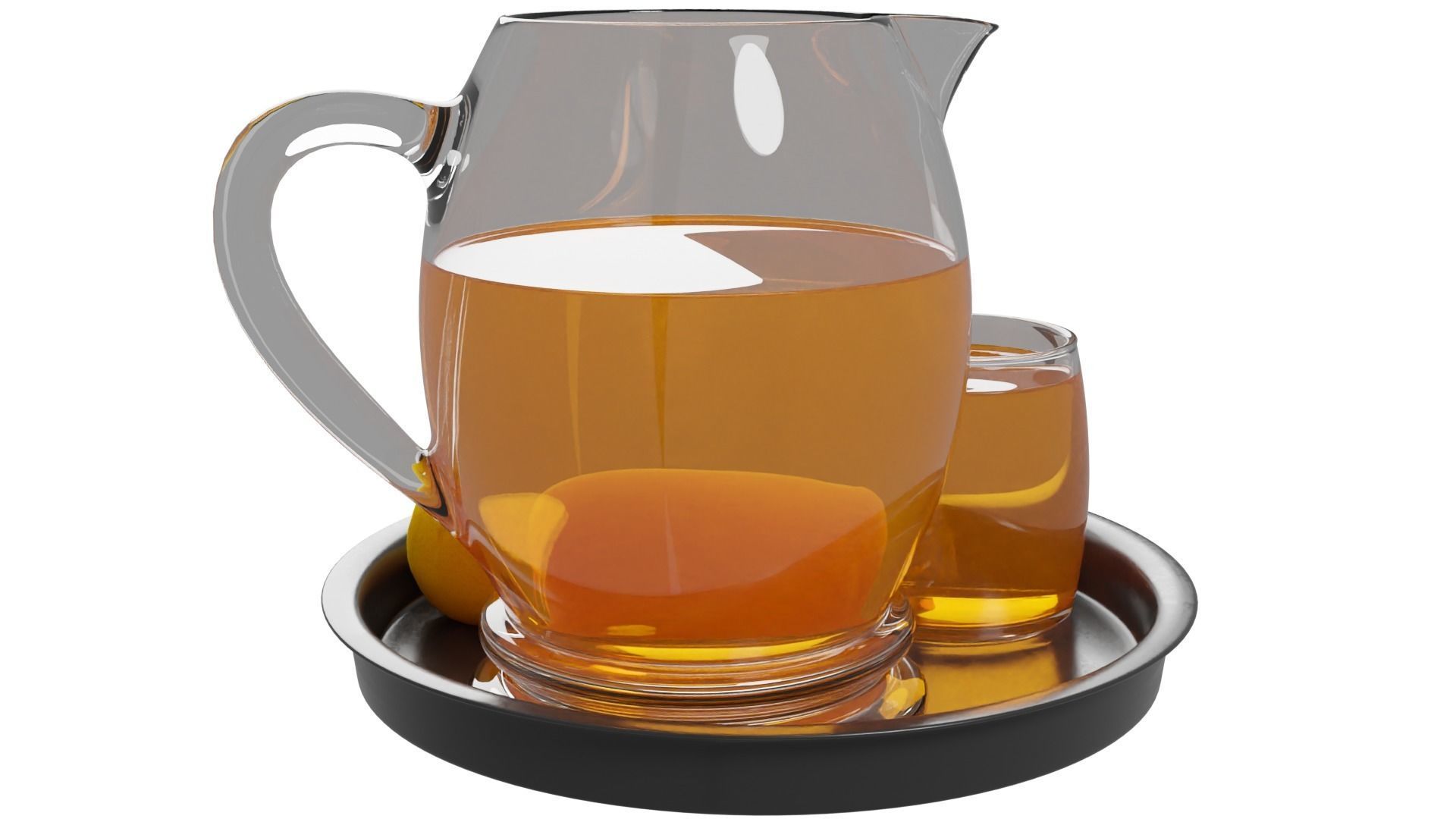 Orange Juice 3D model_5