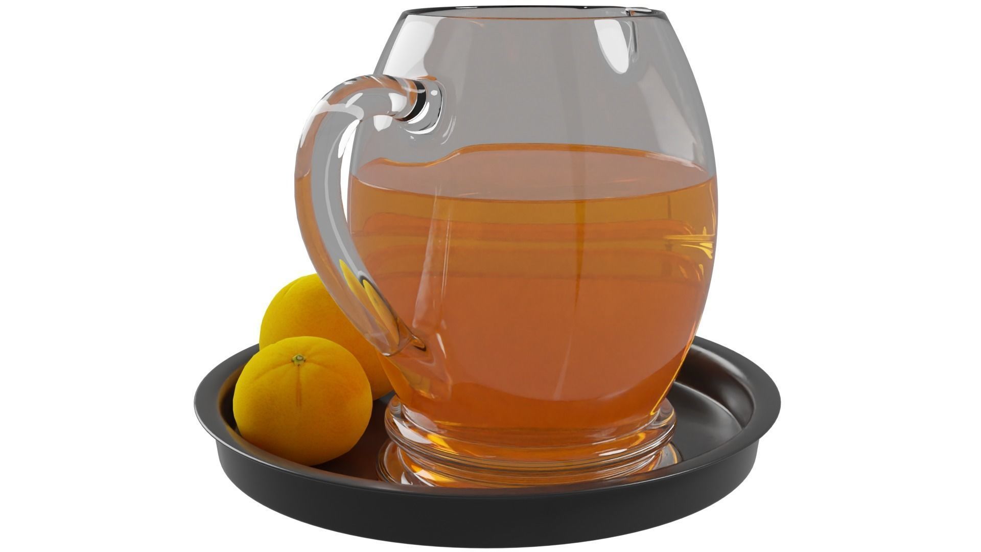 Orange Juice 3D model_4