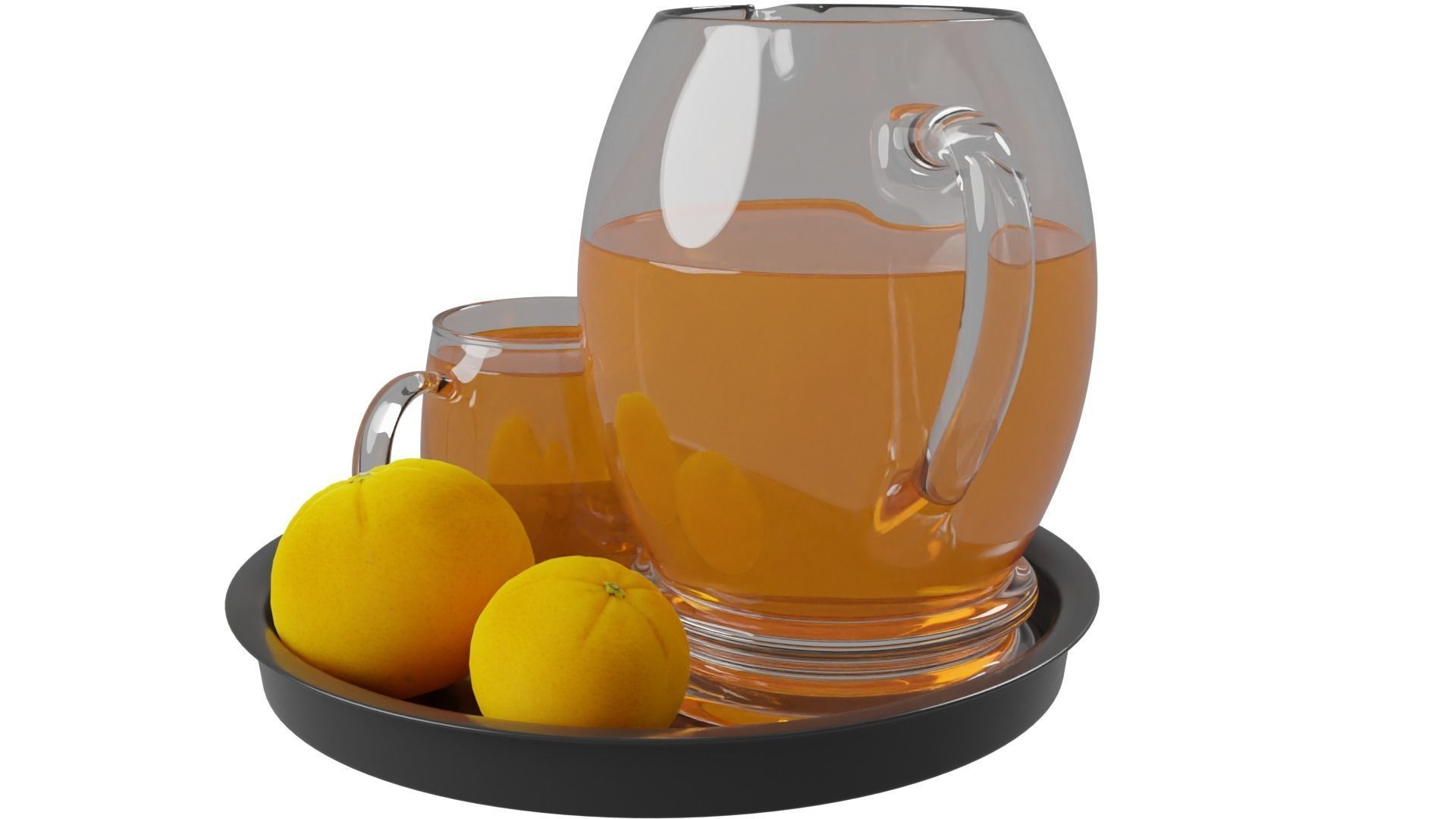 Orange Juice 3D model_3