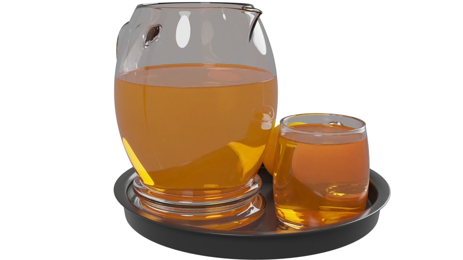 Orange Juice 3D model_6