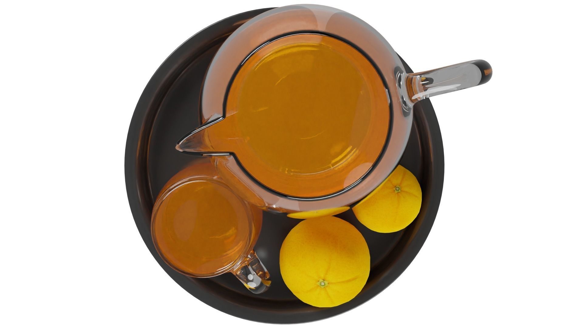 Orange Juice 3D model_8