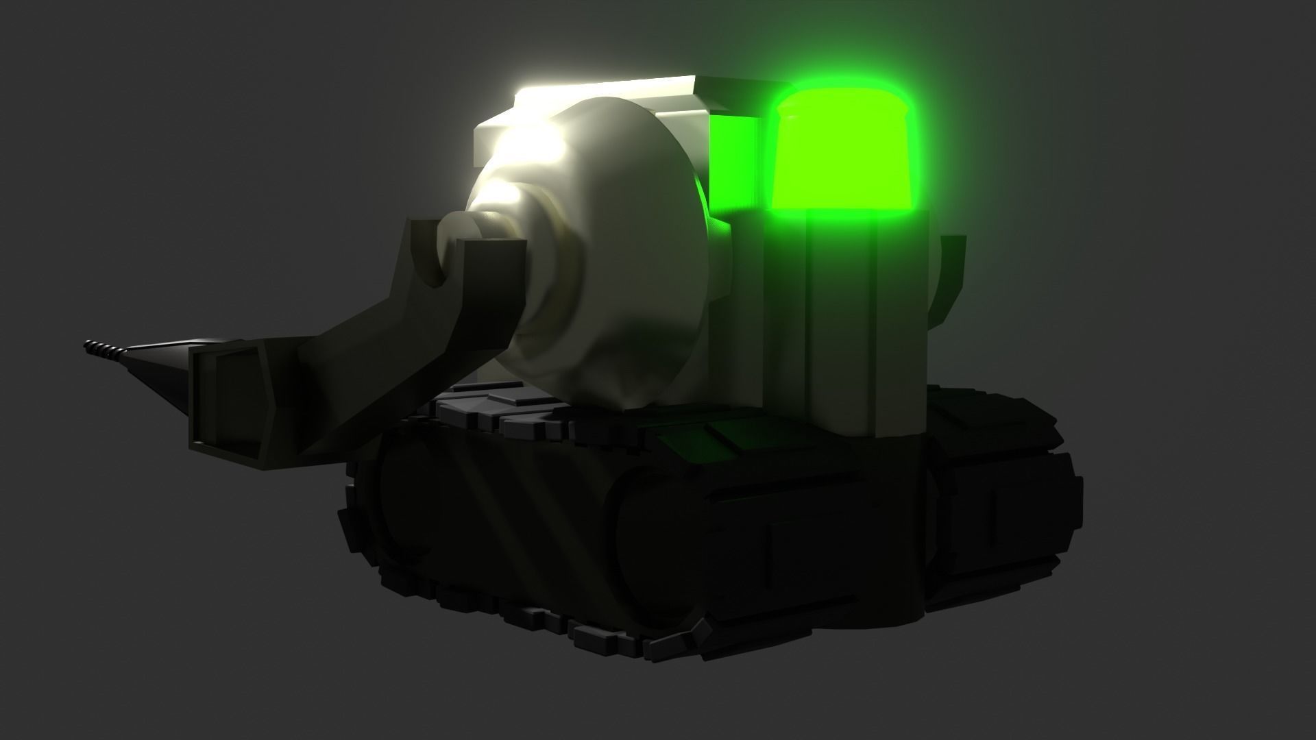 3D model The Mining bot GAME-READY 3D modell VR / AR / low-poly | CGTrader