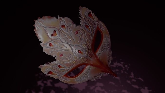 mask birds 3D model