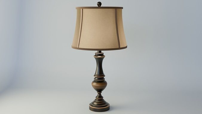 Fancy table lamp 3D model