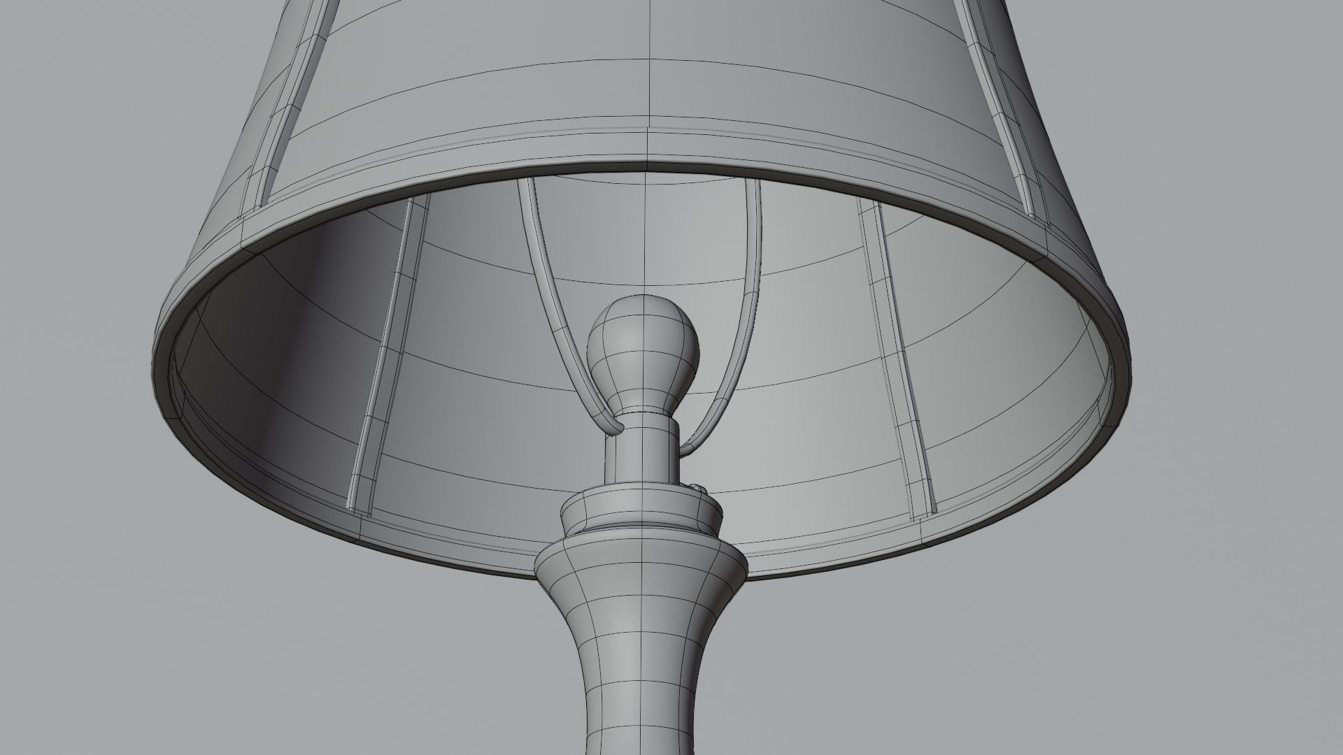 Fancy table lamp 3D model_8