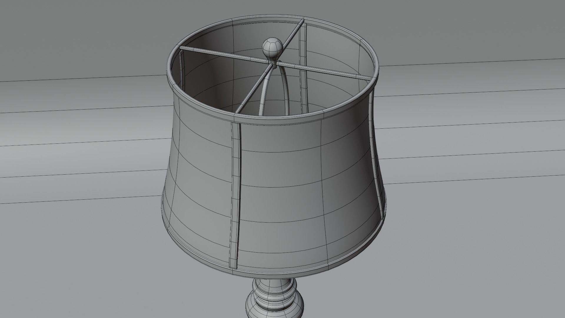 Fancy table lamp 3D model_6