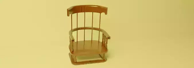 Massive child chair 3D print model