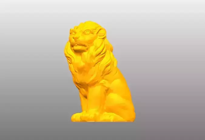 Lion 3d model