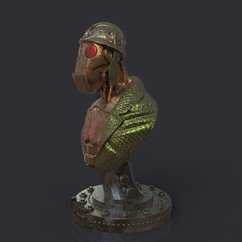 G I ROBOT from Creatures Commandos fanart 3D print model_9