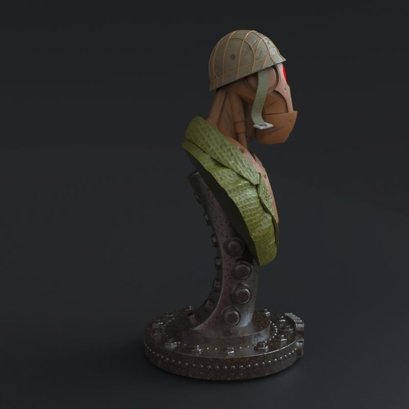 G I ROBOT from Creatures Commandos fanart 3D print model_26