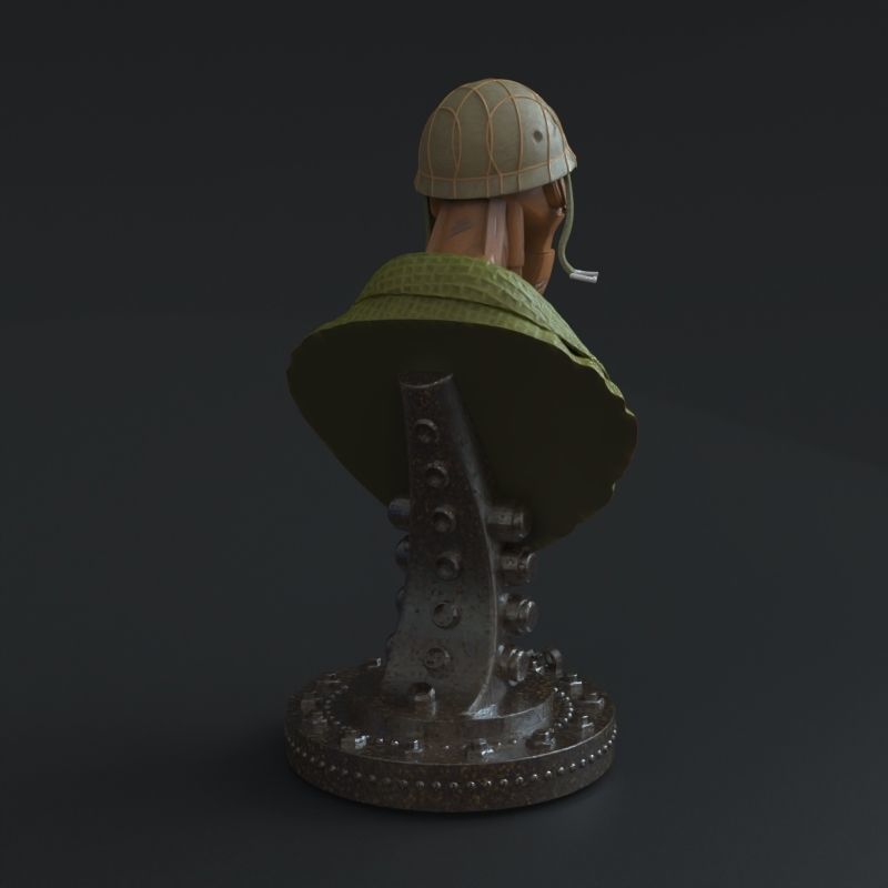 G I ROBOT from Creatures Commandos fanart 3D print model_24