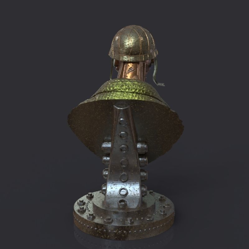 G I ROBOT from Creatures Commandos fanart 3D print model_17