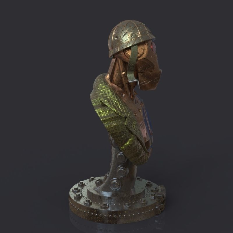 G I ROBOT from Creatures Commandos fanart 3D print model_6