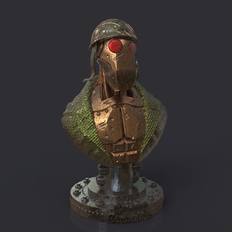 G I ROBOT from Creatures Commandos fanart 3D print model_1