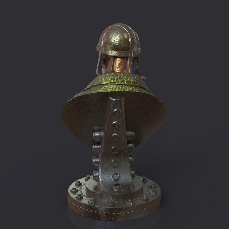 G I ROBOT from Creatures Commandos fanart 3D print model_16