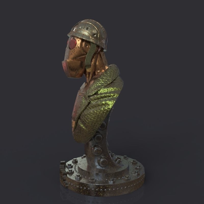 G I ROBOT from Creatures Commandos fanart 3D print model_10