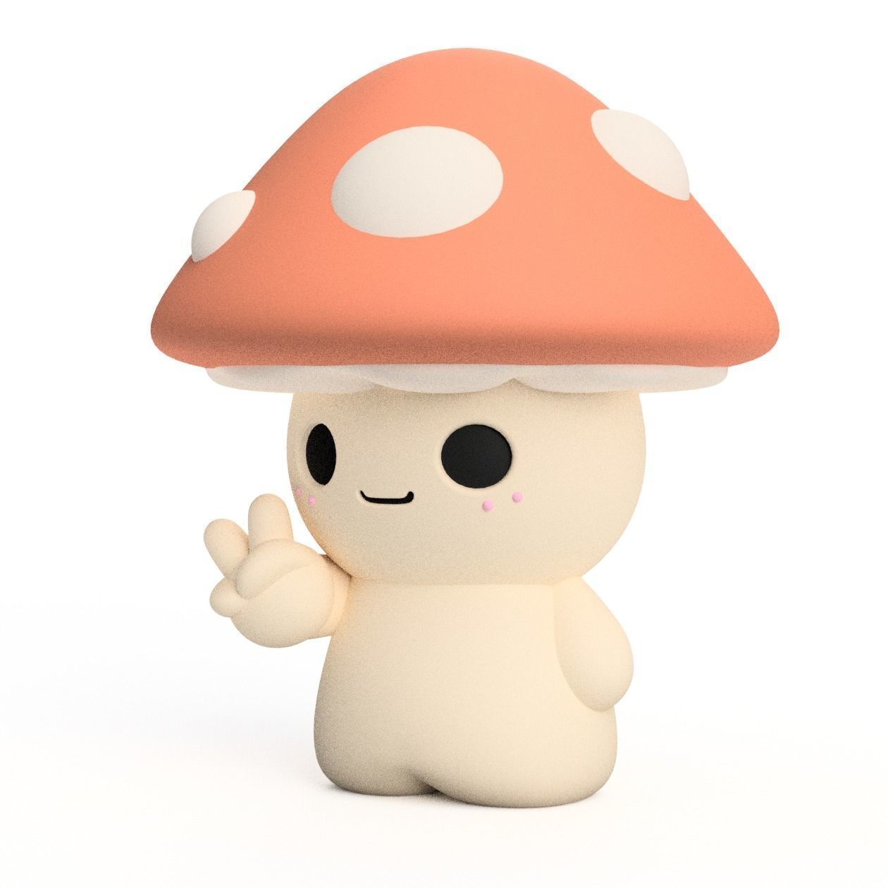 Mushroom Baby Figure Game of Shrooms 2024 Free 3D print model_2