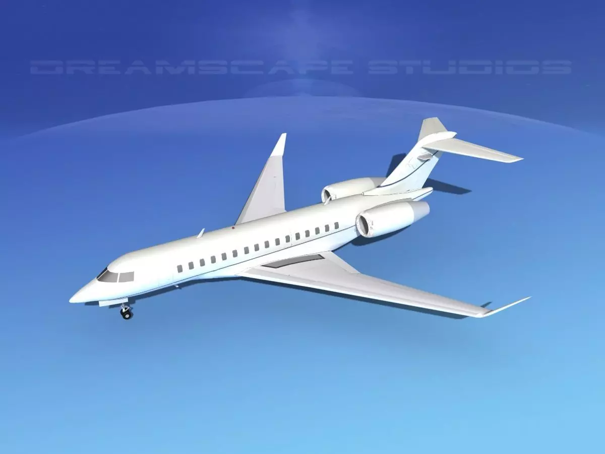 Global Express 8000 V13 3D model