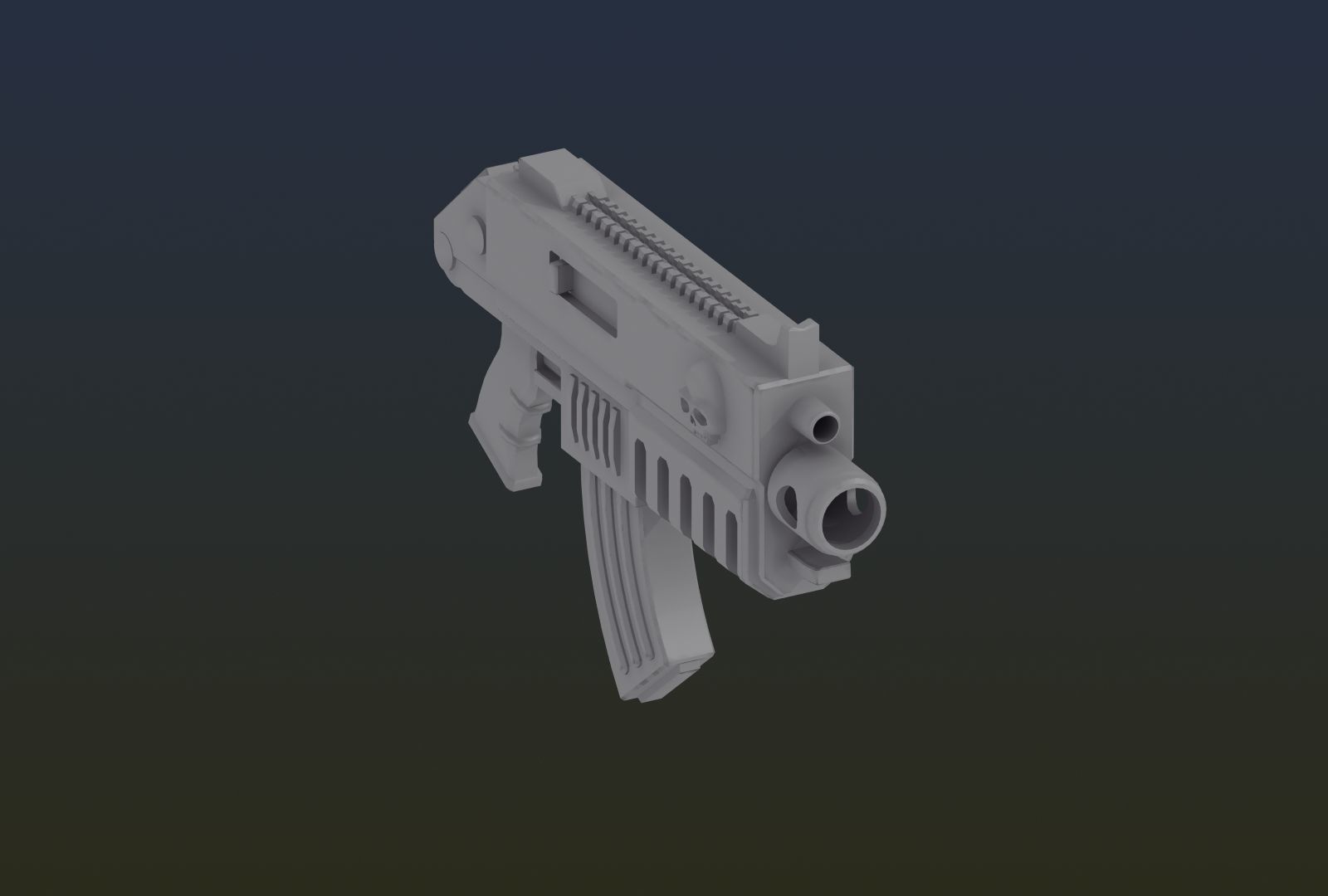 Bolter 40K 3D Print 3D print model_13